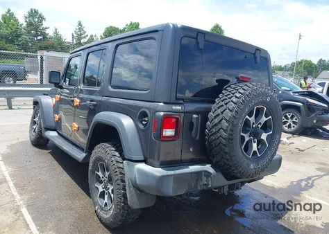 2019 Jeep Wrangler Unlimited Sport S 4X4 из США, поврежденный, VIN 1C4HJXDN4KW577273